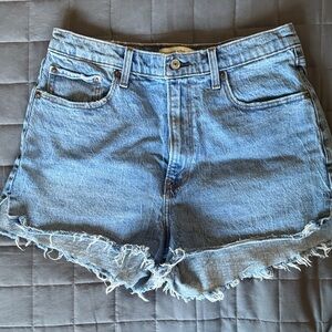 Abercrombie & Fitch Blue Jean Shorts